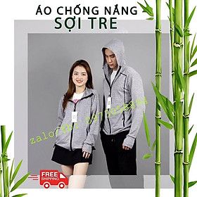 ÁO CHỐNG NẮNG SỢI TRE- CHỐNG TIA UV