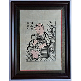 TRANH DÂN GIAN ĐÔNG HỒ -TÍCH CỔ ( Khổ 48*63cm)