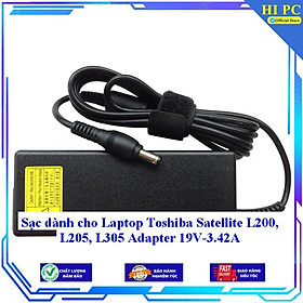 Sạc dành cho Laptop Toshiba Satellite L200 L205 L305 Adapter 19V-3.42A - Kèm Dây nguồn - Hàng Nhập Khẩu