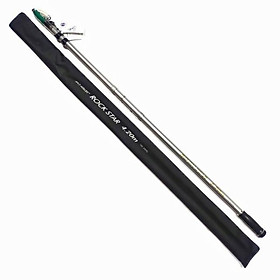 Cần lục Mad Mouse - Rock star 4.2m đánh xa bờ khoen pát fuji