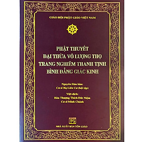 Hình ảnh Phật Thuyết Đại Thừa Vô Lượng Thọ Trang Nghiêm Thanh Tịnh Bình Đẳng Giác Kinh ( Khổ Lớn )