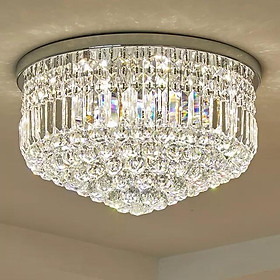 Mua {100% PHA LÊ} Đèn chùm pha lê cao cấp M9077 -KT 60xh35 cm
