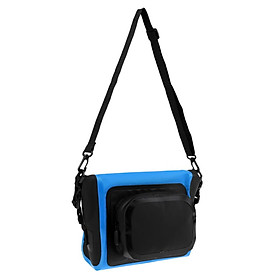 Bicycle Handlebar Bag Waterproof Cycling Bag Pouch Basket Black Capacity 7L