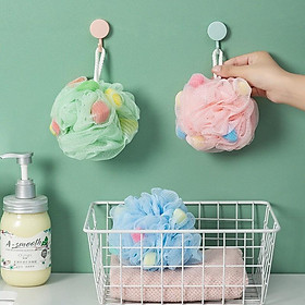 Mua Bông tắm tạo bọt siêu mềm có túi treo hạt tạo bọt mịn