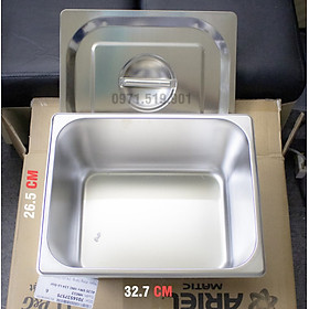 Mua KHAY BUFFET INOX- KHAY ĐỰNG THỨC ĂN- GN 1/2