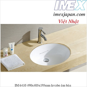 Mua Lavabo sứ rửa mặt âm bàn đá IMEX IM 6410