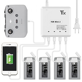 Mua Bộ sạc nhanh Mavic Mini 2 / Mavic Mini SE – 6 in 1 – YxTech - Hàng chính hãng