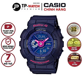 Đồng Hồ Nữ Dây Nhựa Casio Baby-G BA-110PP-2ADR Chính Hãng - BA-110PP-2A