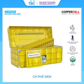 Cà phê đen với Nhân sâm trắng thượng hạng - COFFEECELL - Hàng Chính Hãng