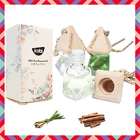 >> SO SÁNH GIÁ MÁY KHỬ MÙI XE OTO | Shopee Lazada Sendo Tiki 14 Combo 2 Tinh Dầu Treo Xe Ô Tô KOBI Quế, Sả Chanh Treo Xe Oto, Treo Phòng Ngủ, Treo Nhà Vệ Sinh, Treo Tủ Quần áo, Xịt Thơm Xe, Khử Mùi Xe Mới, Chống Say