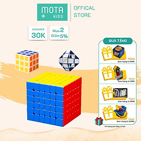 [MAH6600-66 - Mota Montessori] Đồ chơi cho bé Vỉ 3 cái Rubik 1 cái 6x6x6 và 2 cái 3x3x3 - Hàng chính hãng