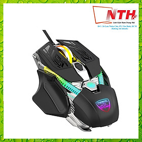 Mua Chuột cơ chuyên game Friwol V5Pro có 2 chế độ chuột với tốc độ chuột lên đến 6200DPI kèm theo đèn led RGB cực đẹp -NTH