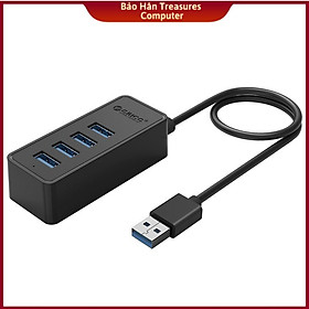 Bộ chia 4 cổng USB 3.0 Orico W5P-U3 - Hàng nhập khẩu