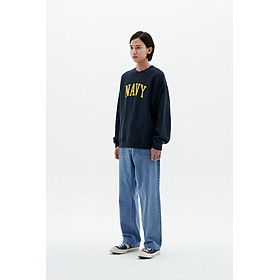 Áo tay dài Mmlg Navy Sweat (Authentic Navy) - Áo Hoodie Sweater cho nam, nữ, unisex - MMLGS013