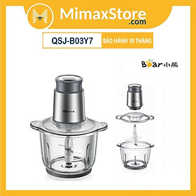 Mua Máy Xay Thực Phẩm Đa Năng BEAR QSJ-B03Y7 (2Lít) Cối Thủy Tinh Chịu Nhiệt Cao Cấp | Hàng Chính Hãng