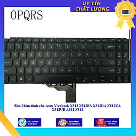 Bàn Phím dùng cho Asus Vivobook X512 X512FA X512DA X512UA X512UB A512 F512 - MÀU BẠC - Hàng Nhập Khẩu New Seal