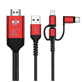 Mua Cáp chuyển MHL 3in1 hỗ trợ các dòng Galaxy A  Vivo  Oppo  Xiaomi kết nối với màn hình  tivi