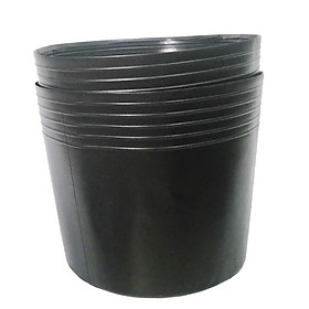100 Chậu nhựa C6 15x11x11 trồng cây và ươm cây giống-0277100
