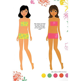 Dán Hình Sáng Tạo Trang Phục Búp Bê - Nhà Thiết Kế Thời Trang