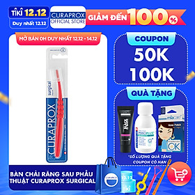 Bàn chải răng Curaprox CS Surgical Mega Soft cho răng sau phẫu thuật