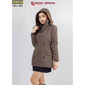Áo Parka Nữ CARDINA Lót Lông Cừu Cao Cấp Cản Gió Giữ Nhiệt Siêu Ấm 2PKF