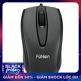 Chuột Chơi Game Có Dây Fuhlen L102 1000DPI 3 Phím - Hàng Chính Hãng