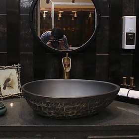 Mua Combo Lavabo đặt bàn 3 món ( Chậu lavabo + vòi + Đầu xả + Co P đồng)