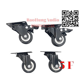Mua Bánh xe 5F chuyên lắp cho loa kéo  và xe đẩy chịu tải 100Kg