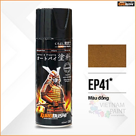 Sơn xịt Samurai Kurobushi - MÀU ĐỒNG EP41 (400ml)