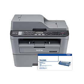 Mua Combo Máy in laser đa năng (có Fax) Brother MFC-L2701D & Mực in laser trắng đen Brother TN-2385 - Hàng chính hãng