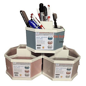 Mua Khay đựng bút  cắm điều khiển ...lục giác Nhựa Việt Nhật  khay đựng đồ tiện ích (MS:1337) - Buôn Rẻ 01257