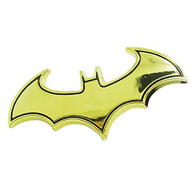 Logo Batman 3D bằng kim loại trang trí xe hơi