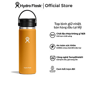 Mua Bình giữ nhiệt cà phê Hydro Flask 20 oz Wide Flex Sip Lid có nắp Flex Sip - Hàng chính hãng(Season 2024)
