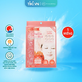 Mặt nạ mờ thâm nám & làm sáng da G-Arbutin Essence Mask ( Hộp 5 miếng )