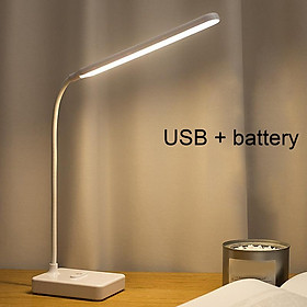 LED Desk Lamp Table Night Light Adjustable Nightlight USB Port Plug