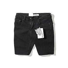 Quần short jeans nam trơn DF form slim fit 3 màu | LASTORE MENSWEAR