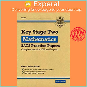 Sách - KS2 Maths SATS Practice Papers: Pack 1 (for the 2021 tests) by CGP Books (UK edition, paperback)