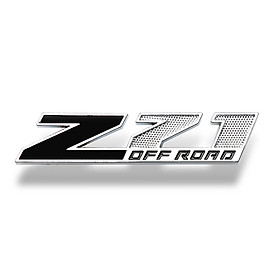 Logo kim loại chữ nổi Z71 OFF ROAD dán ô tô