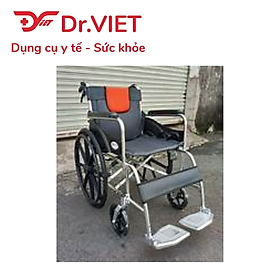 Mua Xe lăn khung nhôm Lucass X-91L NEW (Tiêu chuẩn  có thắng tay) Hỗ trợ người già đi lại khó  người di chuyển kém mặt nệm lưới  túi đựng đồ rộng rãi  gấp gọn tiện lợi bánh mâm có thắng