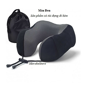 Mua Gối kê cổ chữ U cao su non hoạt tính gấp gọn tiện dùng trong văn phòng  tàu xe  du lịch