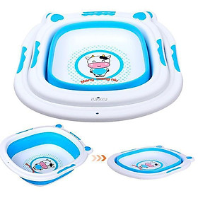 Mua Chậu rửa mặt con bò gấp gọn cho bé
