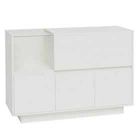 Mua NOVO  Tủ trưng bày đồ dùng 4 ngăn kéo DRA_207  137x45x94cm