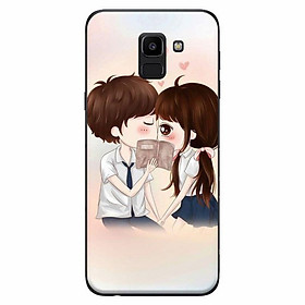 Ốp Lưng Dành Cho Điện Thoại Samsung Galaxy J6 2018 - Anime Học Sinh Hôn