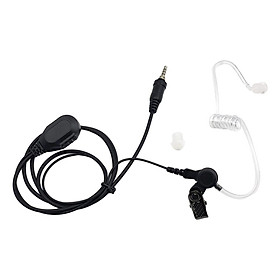 Earpiece Headset PPT For Yaesu Vertex VX-127 VX-170 VX-7R FT-270 FT-277R