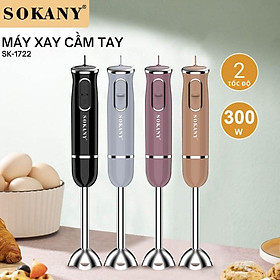 Mua Máy xay cầm tay SOKANY SK-1722 loại máy đơn  máy xay sinh tố cầm tay  máy xay đa năng cao cấp - HÀNG CHÍNH HÃNG - DELIYA