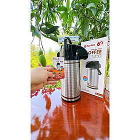 Mua Phích giữ nhiệt Inox cao cấp Rạng Đông - 2045 ST3.E  2 Lít - Nút ấn rót nước