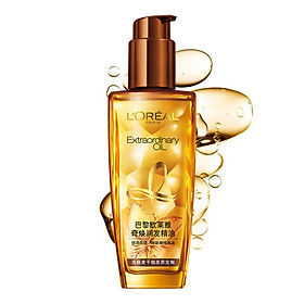 L'Oreal (LOREAL) Qi Huan Run hair essential oil 100ml (very dry hair nourish nourish dry and easy to absorb) (new and old packaging random delivery)