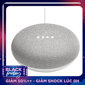 Loa Thông Minh Tích Hợp Trợ Lí Ảo Google Home Mini Xám/Trắng - Hàng Nhập Khẩu