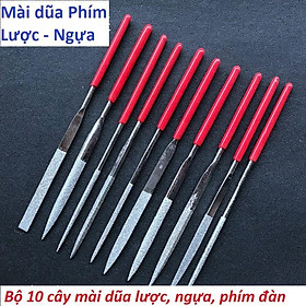 Mua Bộ dũa mài lược ngựa phím đàn guitar trọn bộ 10 món