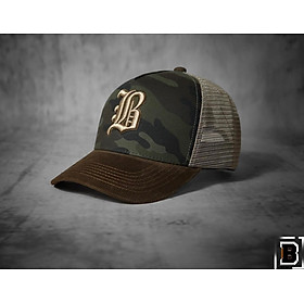 Nón kết, mũ lưỡi trai chữ B vải kaki phối lưới form chuẩn siêu đẹp (Ảnh thật)